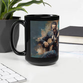Chord Conqueror Black Glossy Mug - Beyond T-shirts